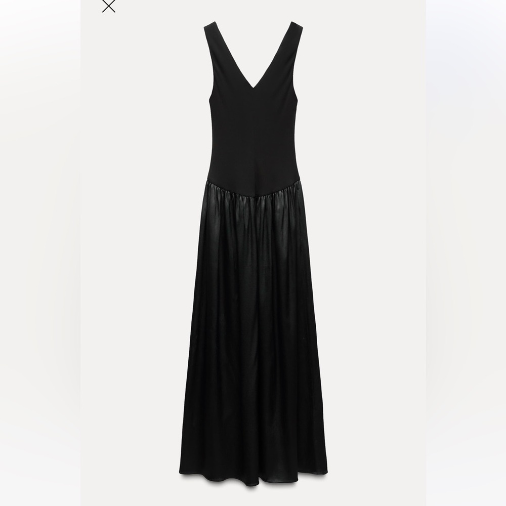 CONTRAST MIDI DRESS ZW COLLECTION 8203/417 SMALL BLACK MAXI DRESS WEDDING GUEST